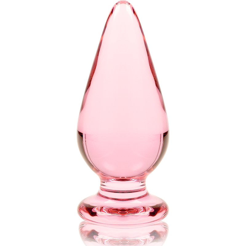 NEBULA SERIES BY IBIZA - MODELO 4 ANAL PLUG VIDRO BOROSILICADO ROSA