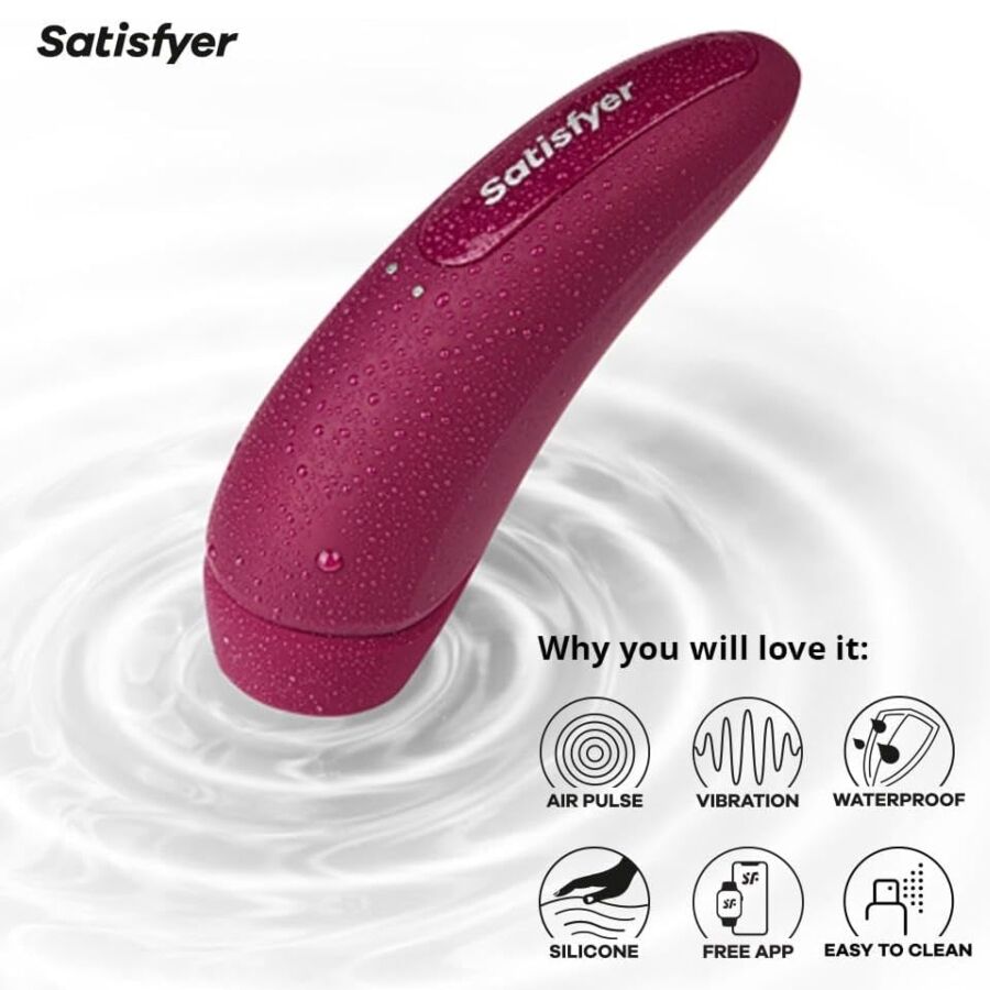SATISFYER CURVY 1 PRAZER SOFISTICADO FEITO PARA SI