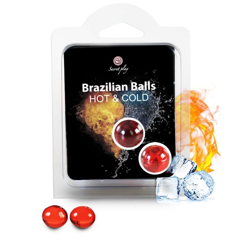 BOLAS BRASILEIRAS HOT & COLT PRAZER INTENSO COM EFEITO CALOR E FRIO