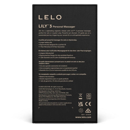LELO - LILY 3 MASSAGER PESSOAL