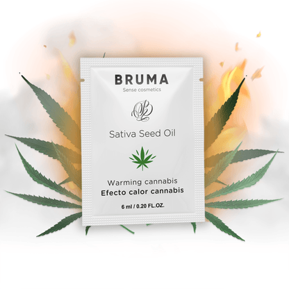 BRUMA - SATIVA SEED OIL SLIDING GEL AQUECEDOR SABOR CANNABIS