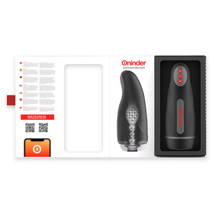 Oninder Seul — Masturbador Masculino Smart Recarregável (10 Velocidades + App)