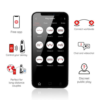 Oninder Seul — Masturbador Masculino Smart Recarregável (10 Velocidades + App)
