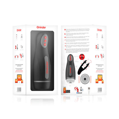 Oninder Seul — Masturbador Masculino Smart Recarregável (10 Velocidades + App)