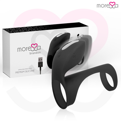 MORESSA - ANEL VIBRADOR BRANDON COM TAMPA