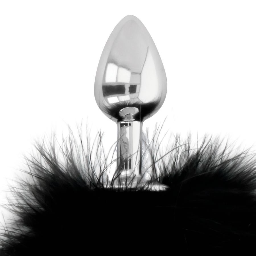 DARKNESS - PLUG ANAL EXTRA COM CAUDA PRETA