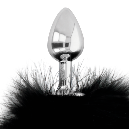 DARKNESS - PLUG ANAL EXTRA COM CAUDA PRETA