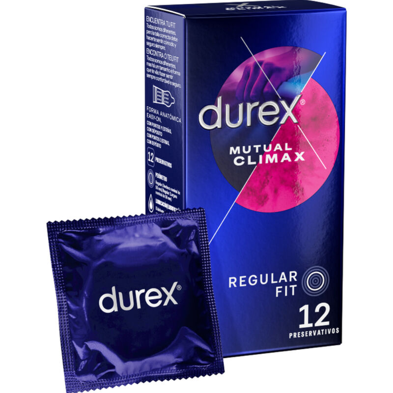DUREX PRESERVATIVO CLIMAX MUTUO 12 UNIDADES