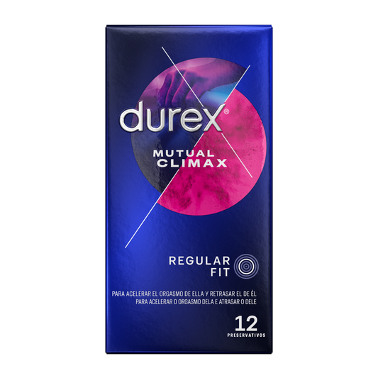 DUREX PRESERVATIVO CLIMAX MUTUO 12 UNIDADES