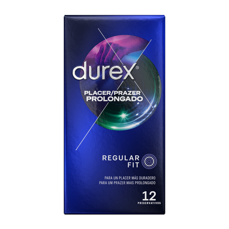 DUREX PRAZER PROLONGADO  12 UNIDADES