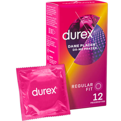 DUREX PRESERVATIVO DAME PLACER 12 UNIDADE