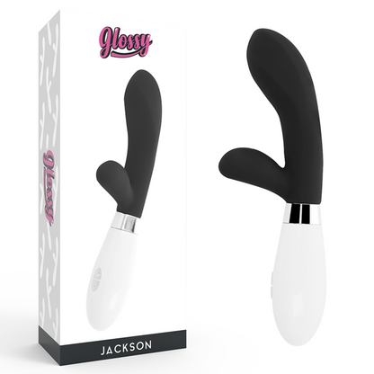 VIBRADOR GLOSSY JACKSON COELHO PRETO