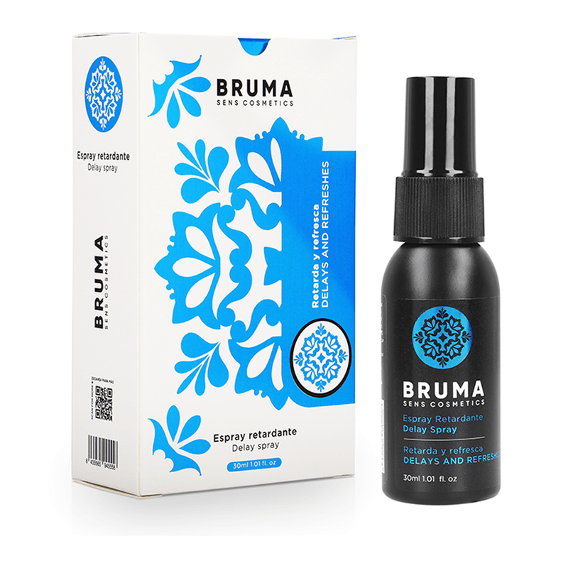 BRUMA SPRAY RETARDADOR 30ML MAIS CONTROLE, MAIS TEMPO E MAIS PRAZER NA INTIMIDADE