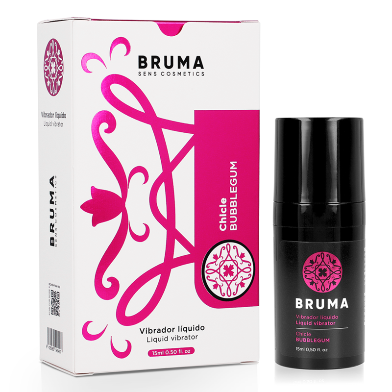 BRUMA BUBBLEGUM - LUBRIFICANTE ÍNTIMO VIBRANTE COM EFEITO SENSAÇÃO 15ML