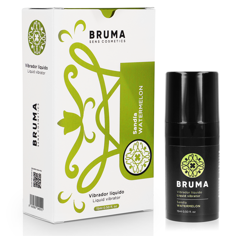 BRUMA MELANCIA - LUBRIFICANTE ÍNTIMO VIBRANTE COM EFEITO SENSAÇÃO 15ML