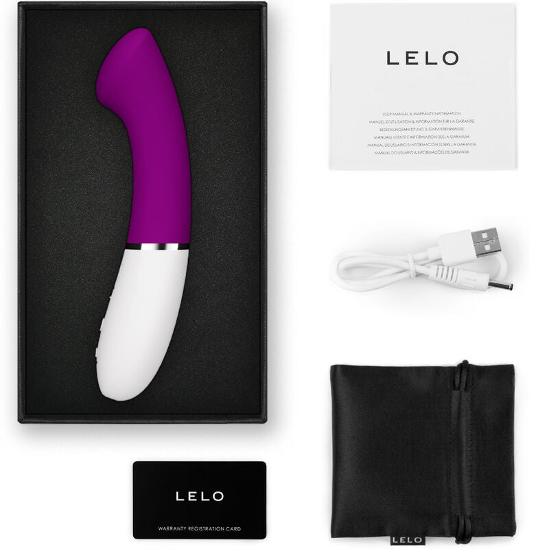 LELO - GIGI3 VIBRADOR PONTO G ROSA