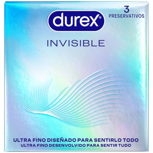 DUREX ULTRA FINO E INVISÍVEIS 3 UNIDADES