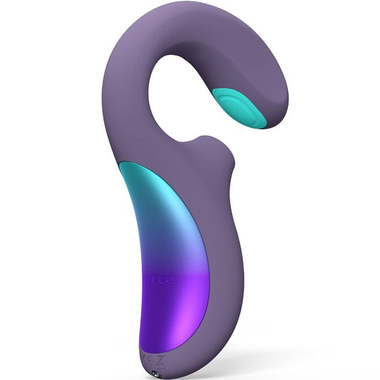 LELO ENIGMA DUPLO VIBRADOR SÔNICO PONTO G E CLITÓRIS CYBER ROXO