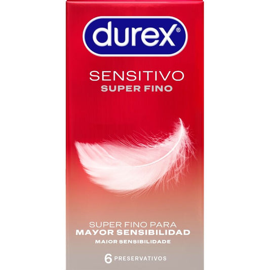 DUREX SUPER FINO SENSÍVEL 6 UNIDADES