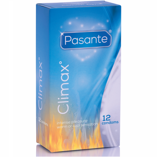 PASANTE PRESERVATIVO CLIMAX EFEITO CALOR 6 + EFEITO FRESCO 6 / 12 UNIDADES